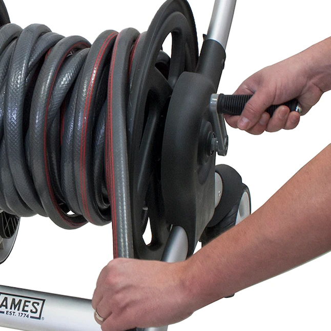 NeverLeak  Aluminum 200-ft Cart Hose Reel