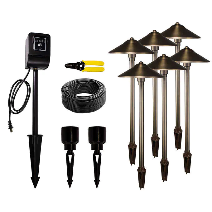 VOLT‎ 6-piece Area Light Landscape Lighting Kit