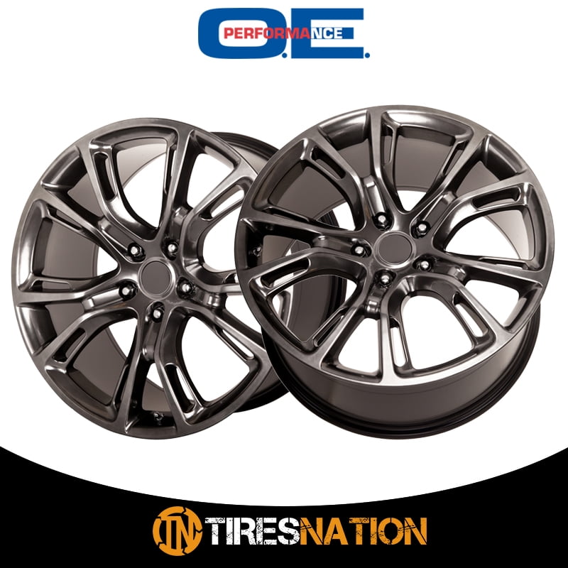 OE Creations Aluminum Rim PR137 20X9in Hyper Silver Dark Finish
