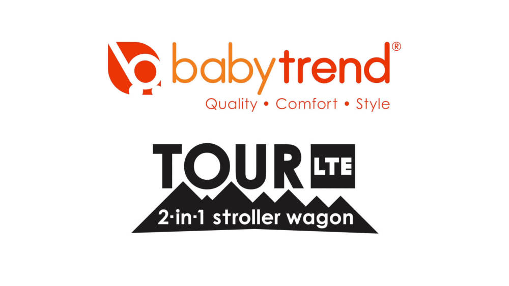 Baby Trend Tour LTE 2-in-1 Stroller Wagon - Desert Grey