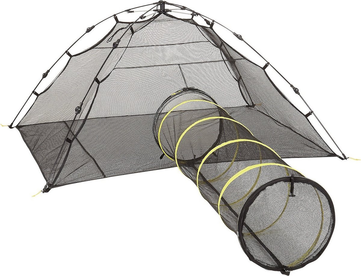 Outback Jack Kitty Compound Cat Playpen Tent & Tunnel