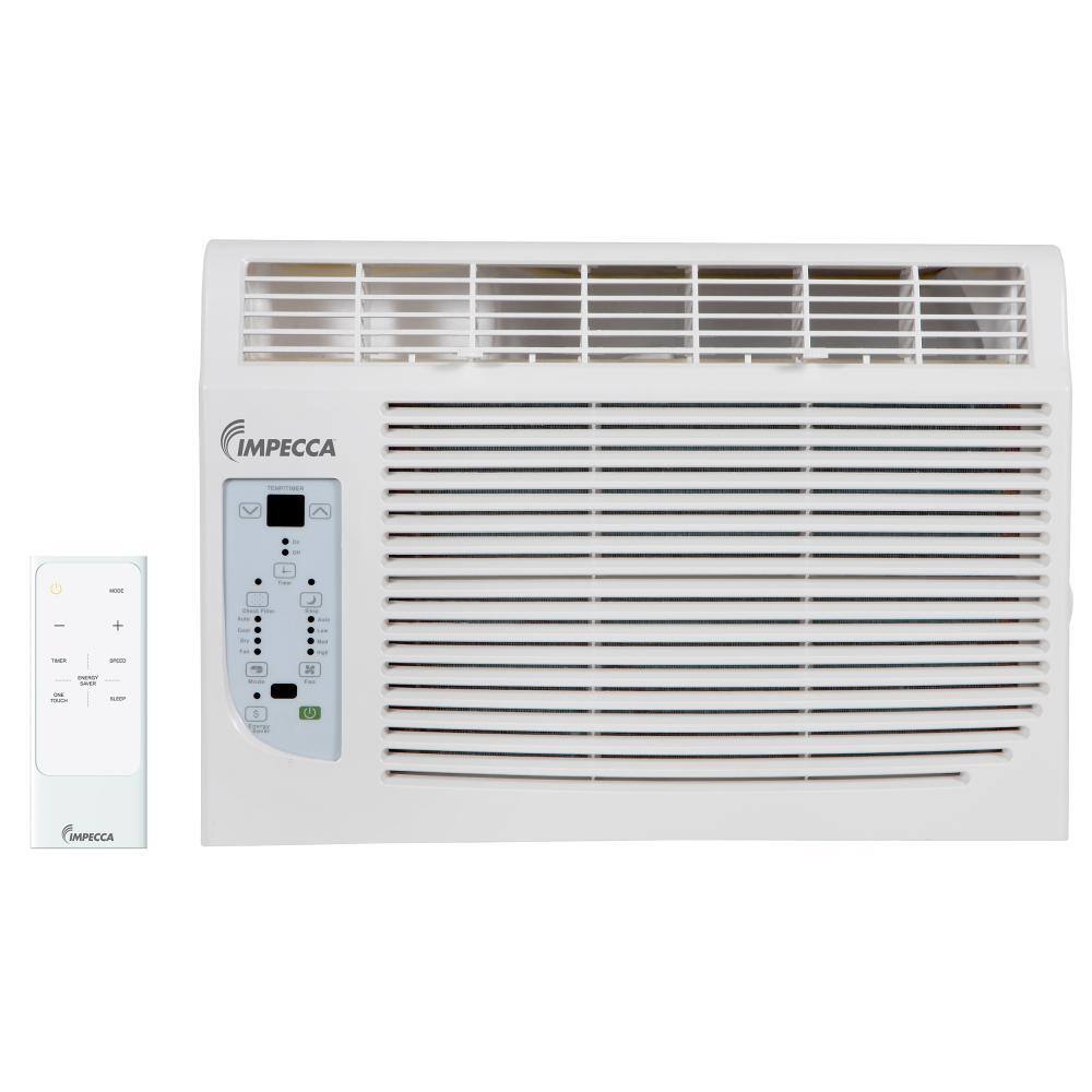 Impecca IWA08-KS30 8.000 BTU 115-Volt Electronic Controlled Window Air Conditioner with Remote. ENERGY STAR