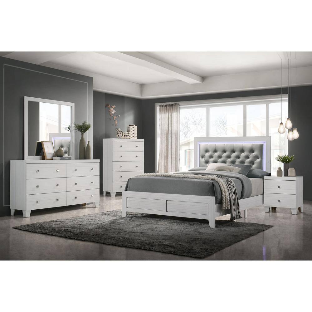 Picket House Furnishings  Picket House Furnishings Icon 5-Drawer Chest in White