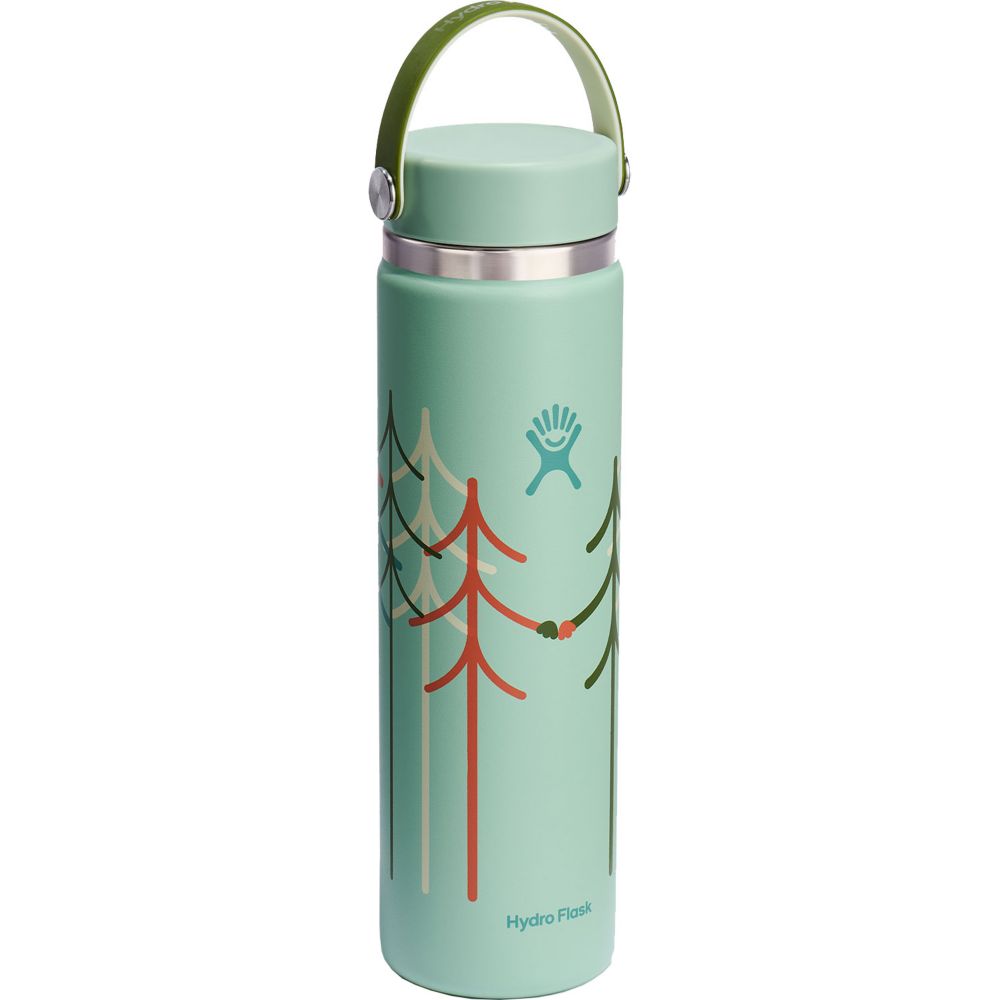 Hydro Flask Let-s Go Together 24 oz. Wide Mouth Bottle - Treeline