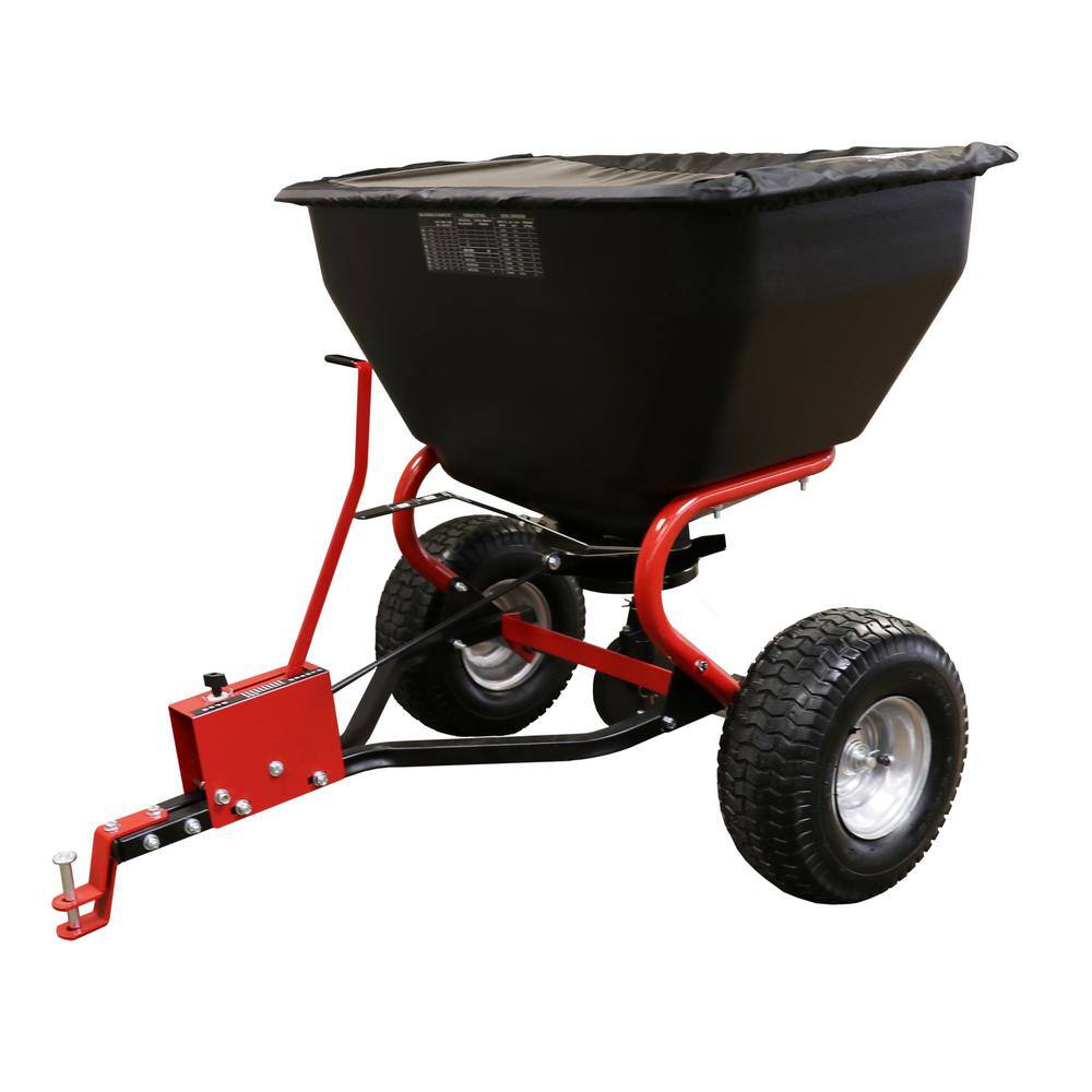 Precision TBS7019 200 lbs. Tow Behind Broadcast Spreader with Direct Rod Control