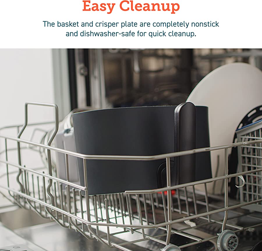 COSORI Air Fryer Pro LE 5-Qt. for Quick and Easy Meals. Gray