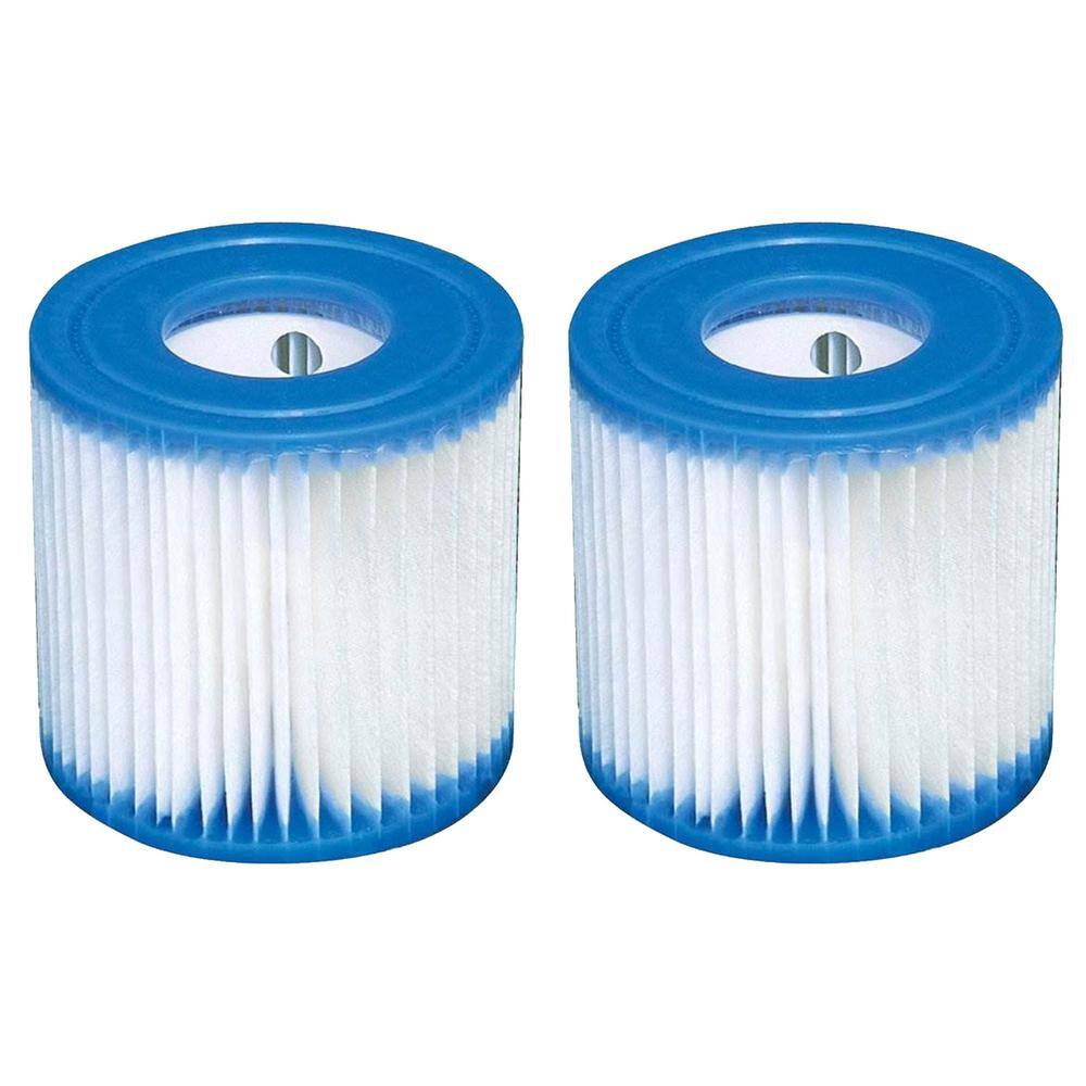 Intex 26710EH + 28012E + 28601EG + 2 x 29007E Intex 12 ft. x 30 in. Steel Frame Pool. Cover. Filter Pump. Cartridge (2-Pack)