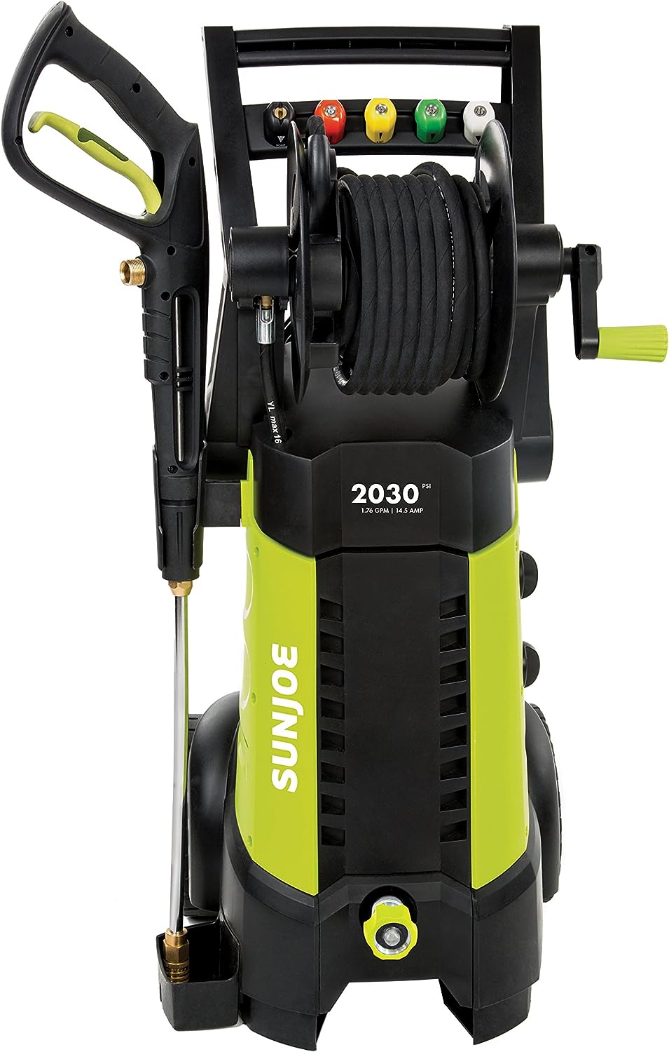 Sun Joe SPX3001 14.5 Amp Electric Pressure Washer with Hose Reel