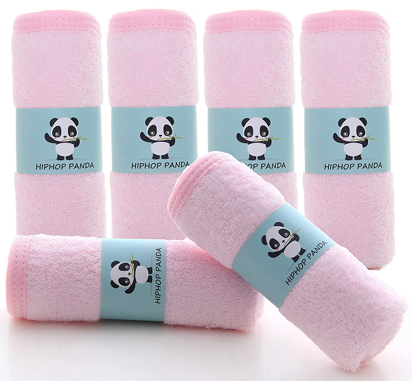 Bamboo Baby Washcloth. Hypoallergenic 2 Layer Ultra Soft Absorbent Bamboo Towel