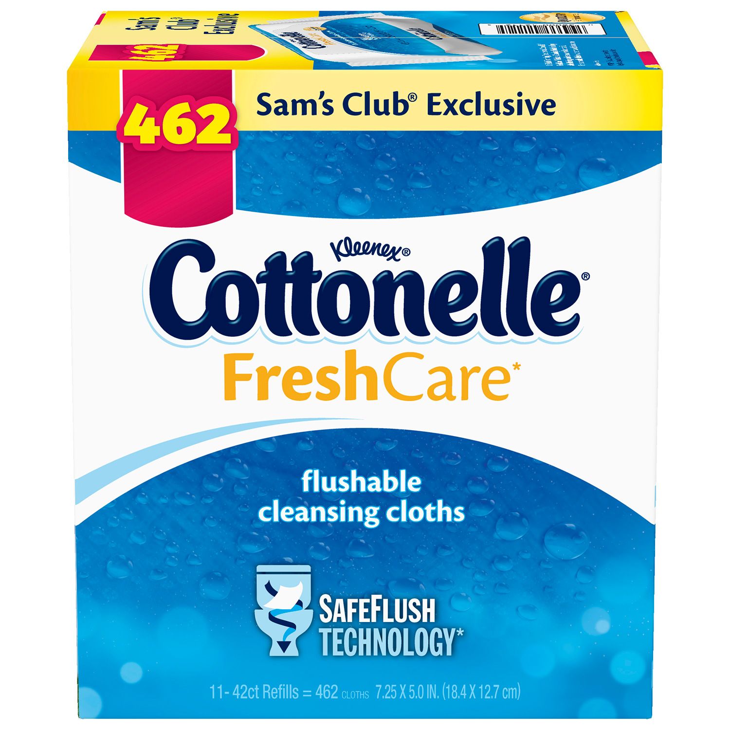 Cottonelle Kleenex FreshCare Flushable Cleansing Cloths (42 ct.. 11 pk.)