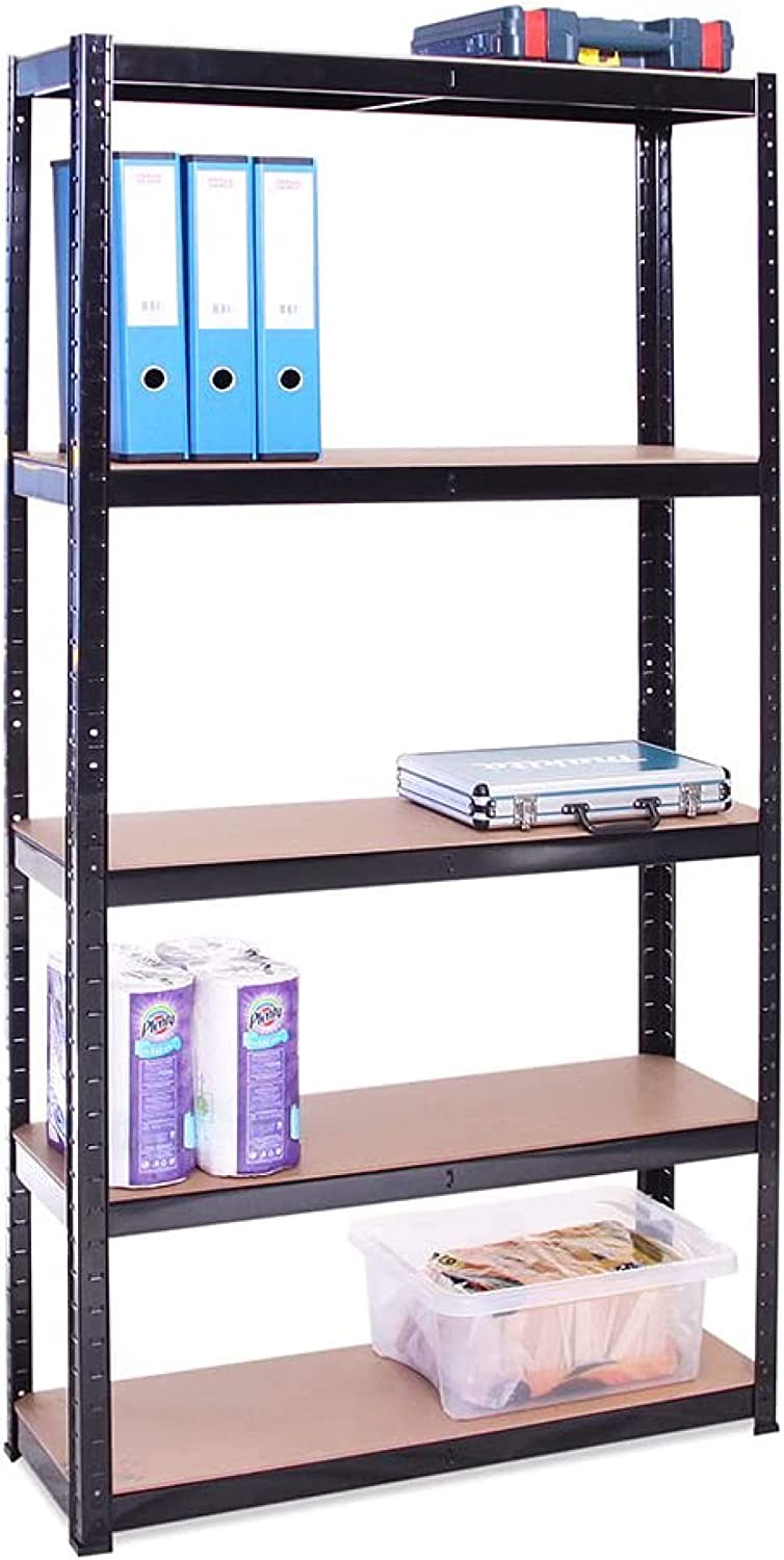 G-Rack Garage Shelving Units - Heavy Duty Racking -  Shelves for Storage - 5 Tier - 2000LB Capacity