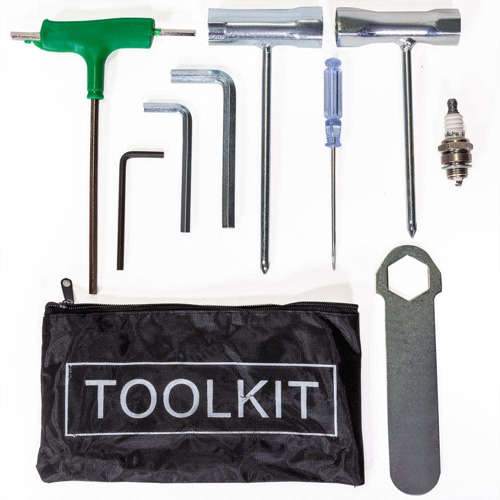 Stark 66072-H 52 cc Gas-Powered Demolition Jack Hammer Concrete Breaker Drill with 2 Chisel Bits EPA Certified