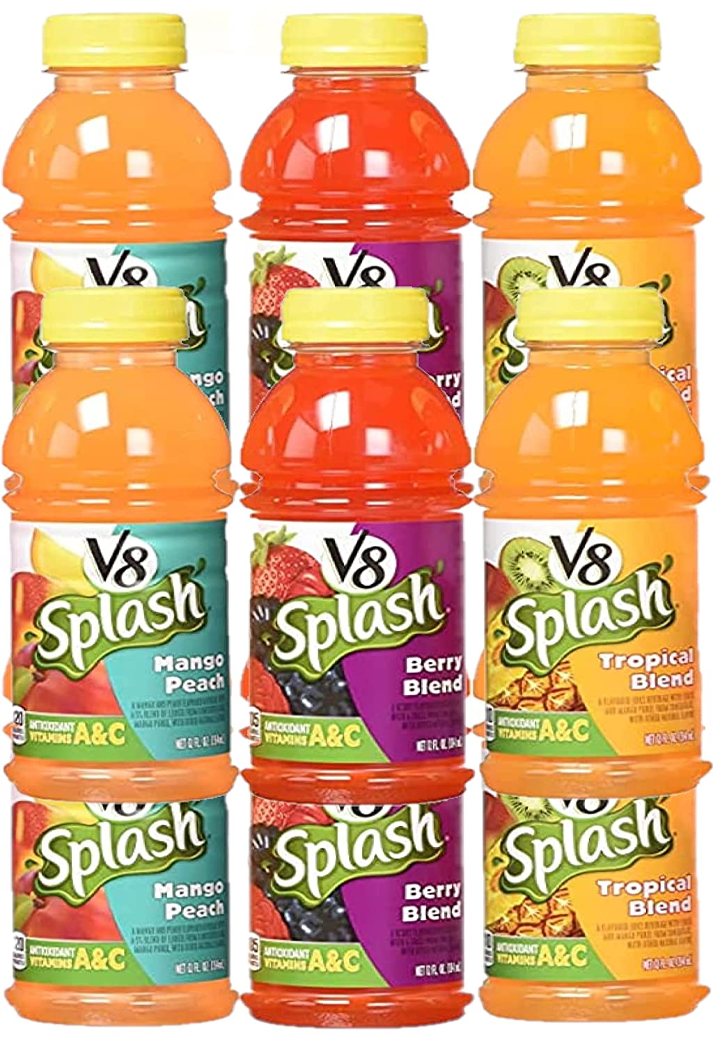 V8 Splash Variety Pack; Pack of 9 (12 Fl Oz Bottles)