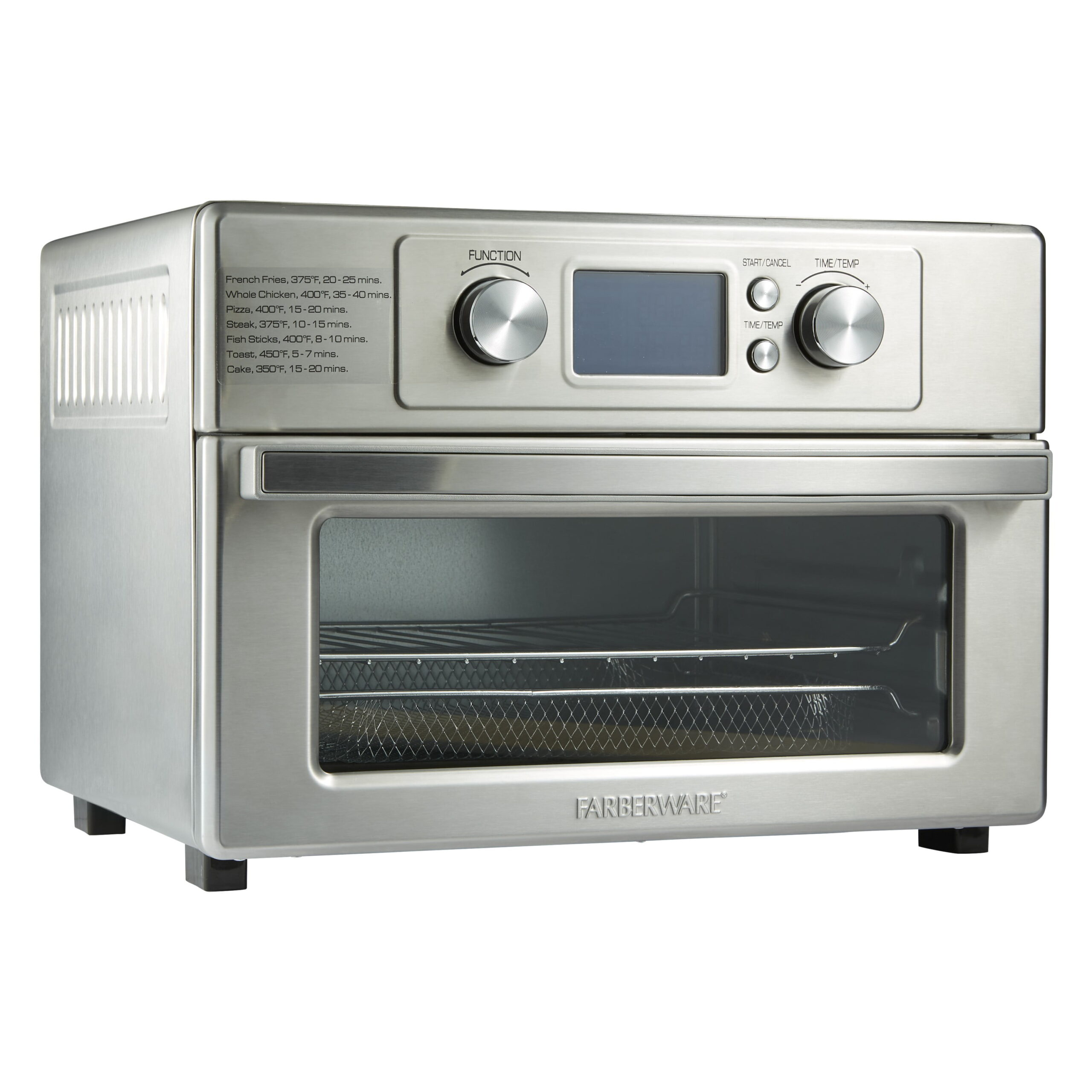 Farberware Air Fryer Toaster Oven. Stainless Steel. Countertop