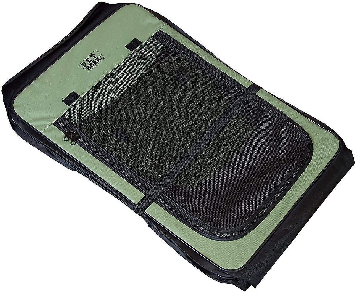 Pet Gear Travel Lite Soft-Sided Dog & Cat Pen with Removable Top. Sage. Large