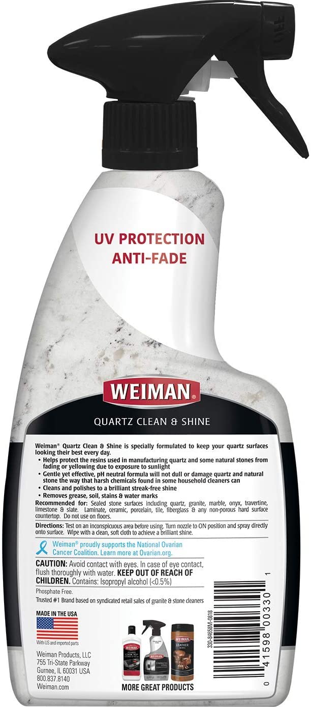 Weiman Quartz Countertop Cleaner and Polish (2 Pack)