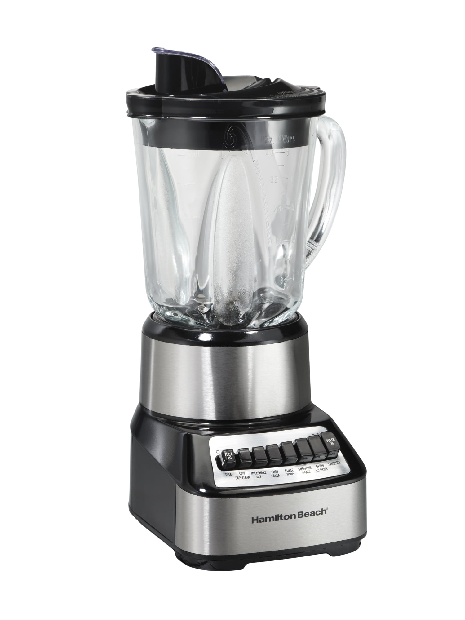 Hamilton Beach Wave Crusher 14 Speed Blender Silver. Model 54221