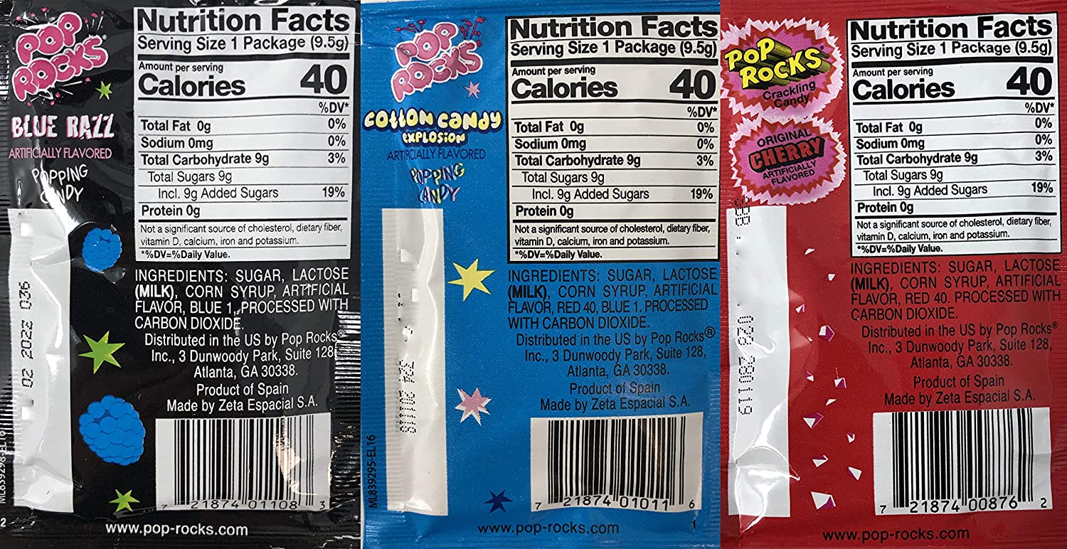 Pop Rocks and Fun Dip Bulk Variety Pack