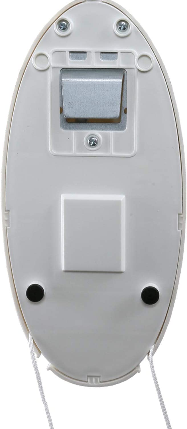 Hurricane Wall Mount Fan - 18 Inch. Supreme Series. Wall Fan with 90 Degree Oscillation. 3 Speed Settings. Adjustable Tilt - ETL Listed. White