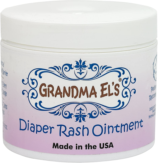 Grandma El-s Diaper Rash Remedy and Prevention Baby Ointment Jar. 3.75 oz.