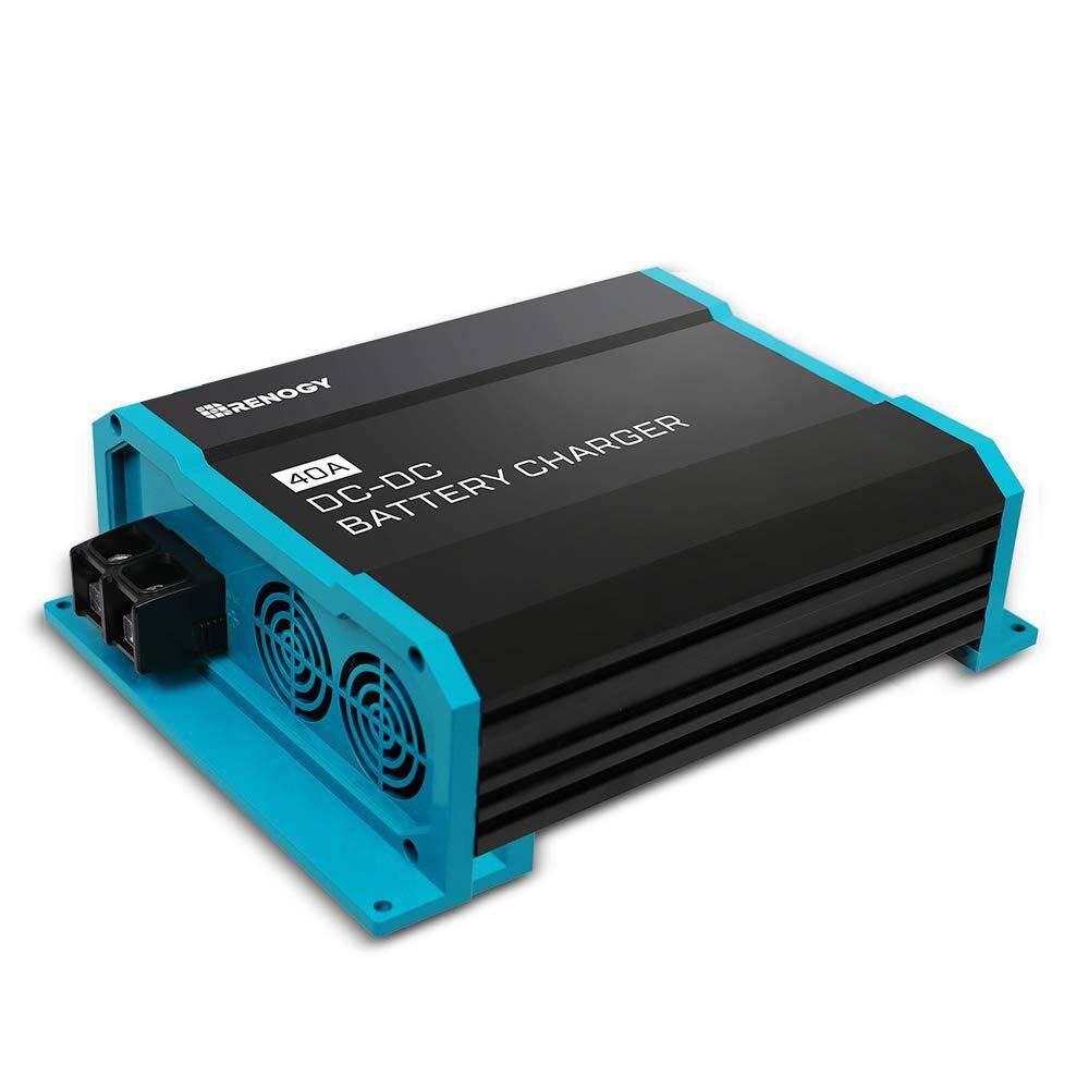Renogy RNG-DCC1212-40 480-Watt 12-Volt 40 Amp DC to DC On-Board Solar Battery Charger
