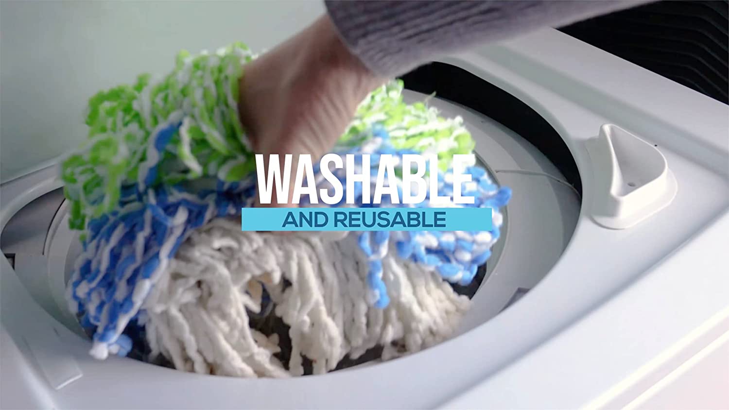 Simpli-Magic 79229 Spin Including 3 Mop Heads. Regular. Blue/Grey