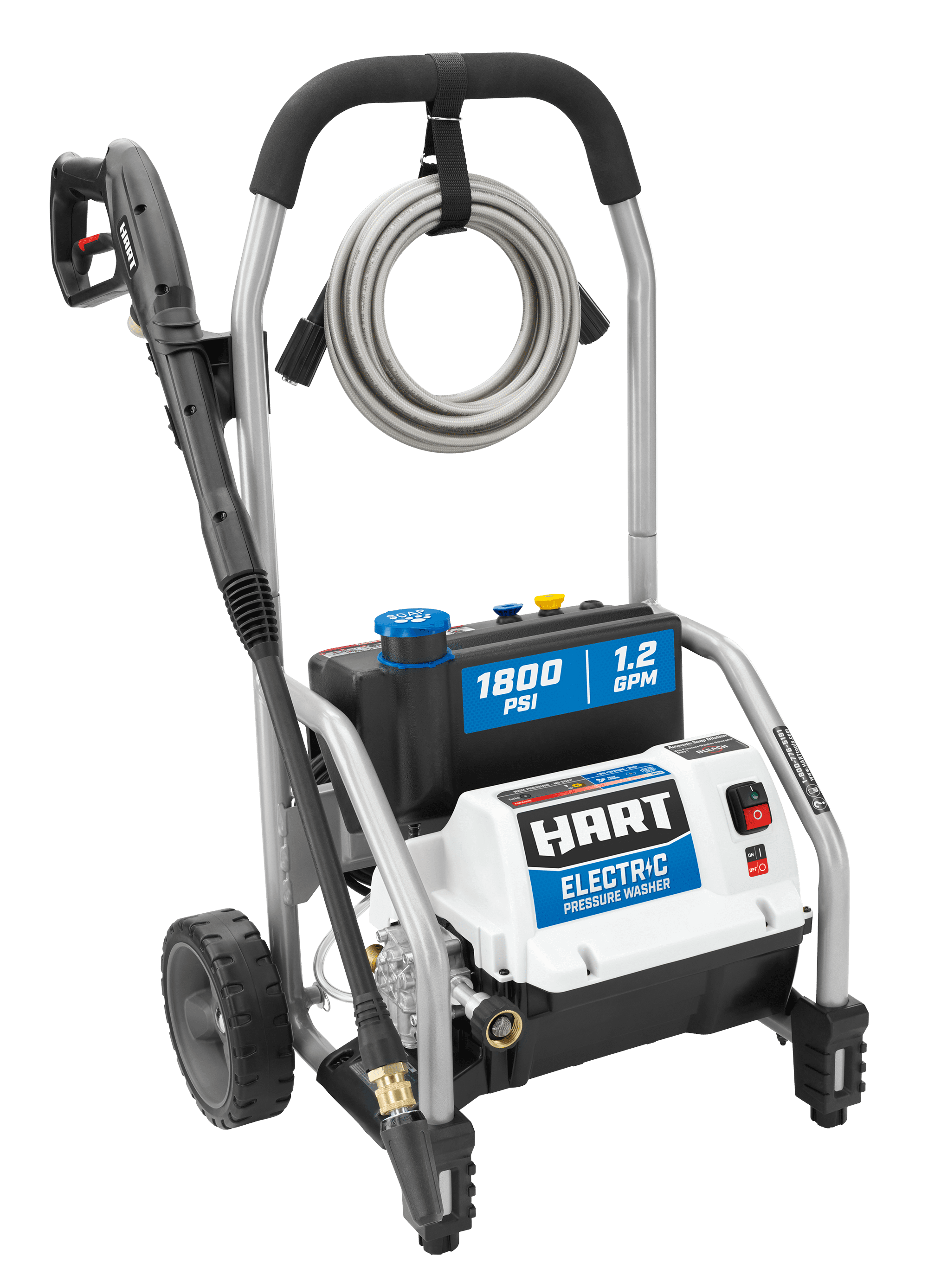 HART 1800 PSI 1.2 GPM Electric Pressure Washer