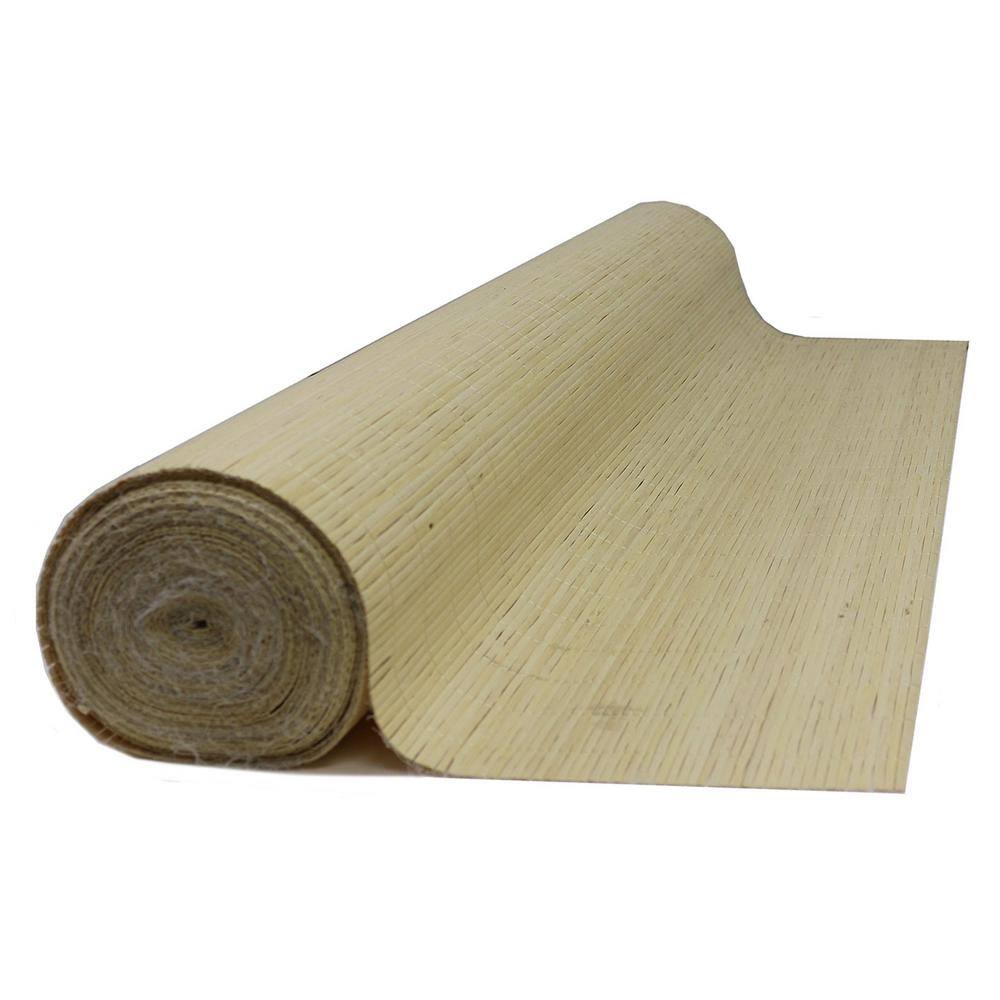 Backyard X-Scapes 69-TN12 4 ft. x 50 ft. Tatami Bamboo Wall Paneling Natural