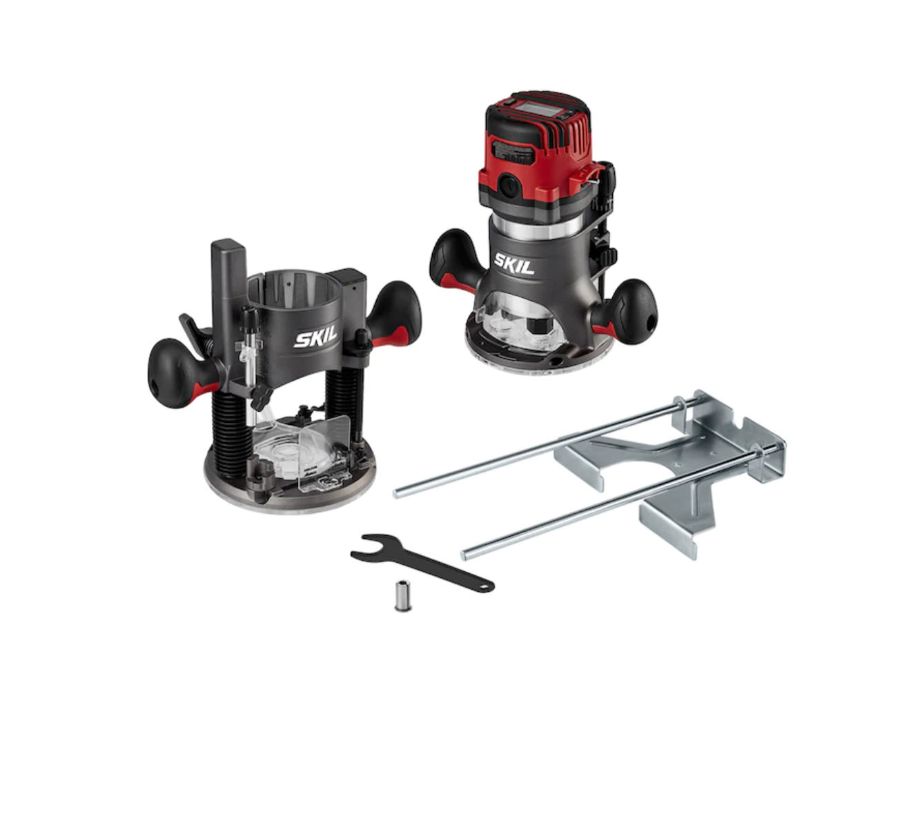 SKIL RT1322-00 1/4-in and 1/2-in 14-Amp 2.5-HP Variable Speed Combo Fixed/Plunge Corded Router and (Tool Only)