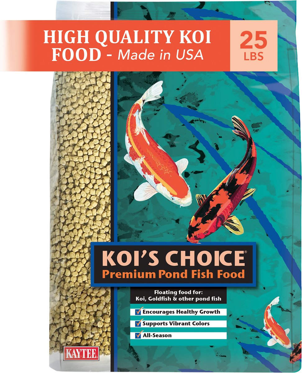 Kaytee Koi-s Choice Premium Fish Food. 25 Pound (Pack of 1)