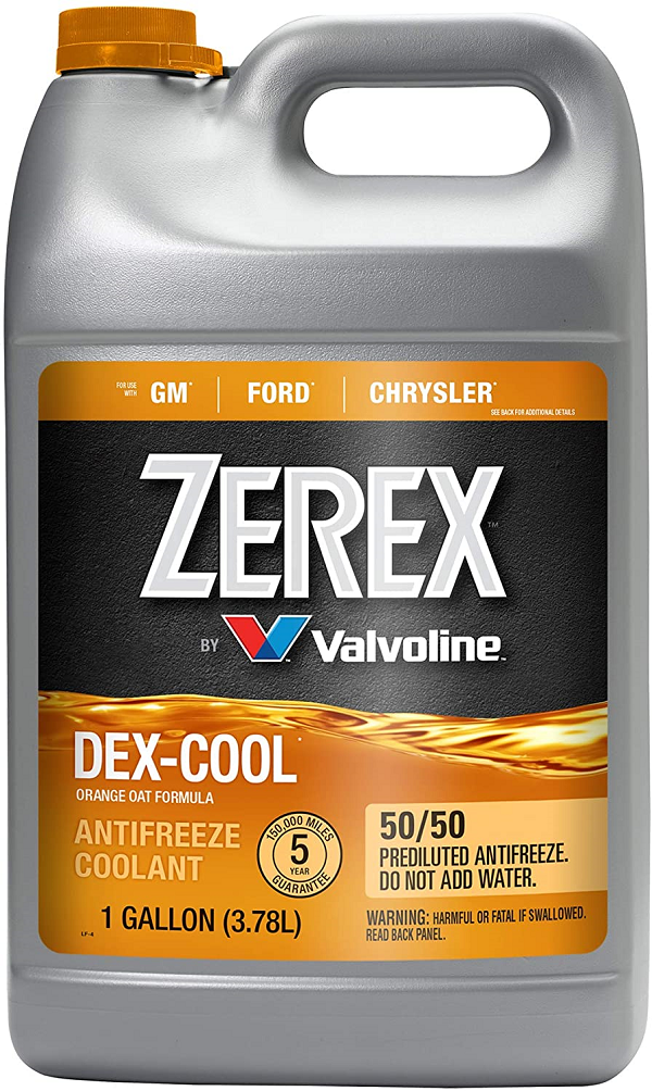 Zerex DEX-COOL Organic Acid Technology Prediluted Ready-to-Use Coolant 1 GA