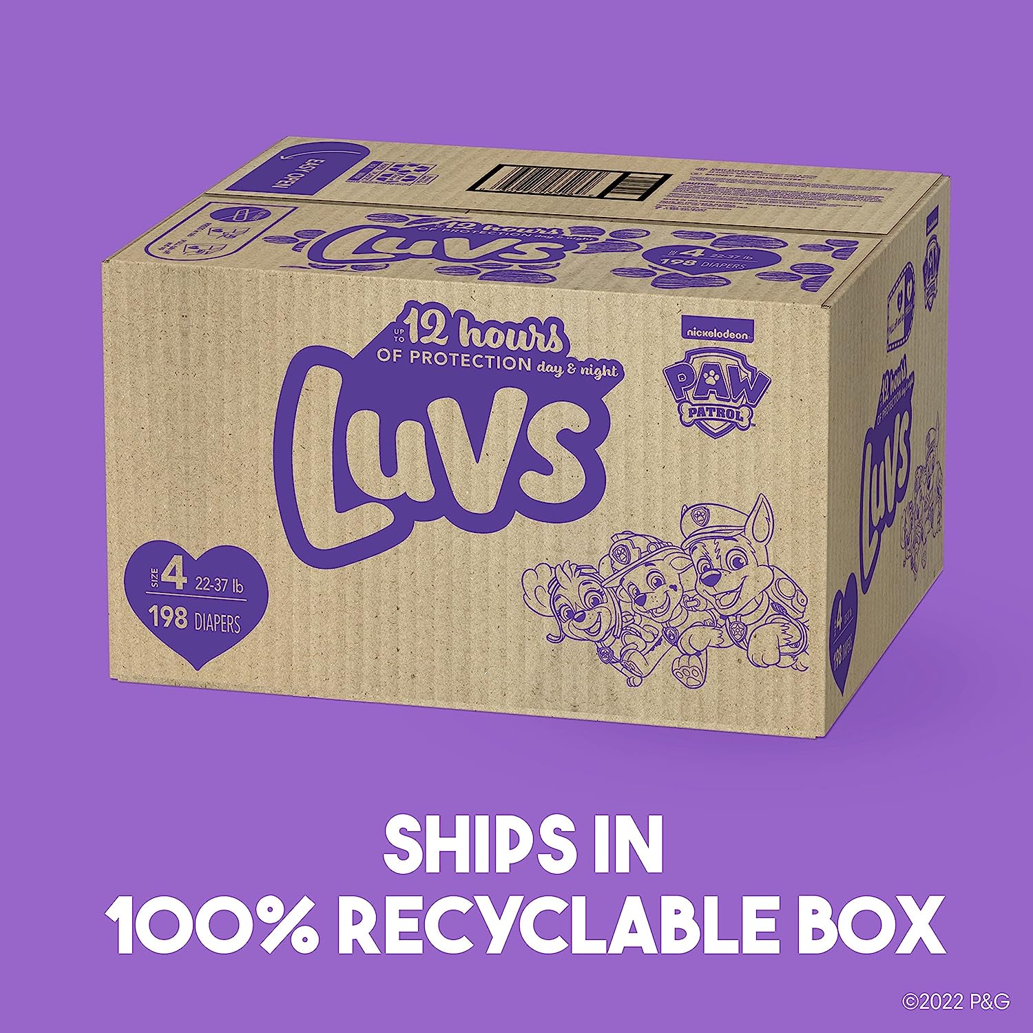 Luvs Pro Level Leak Protection Diapers Size 5 172 Count Economy Pack. Packaging May Vary