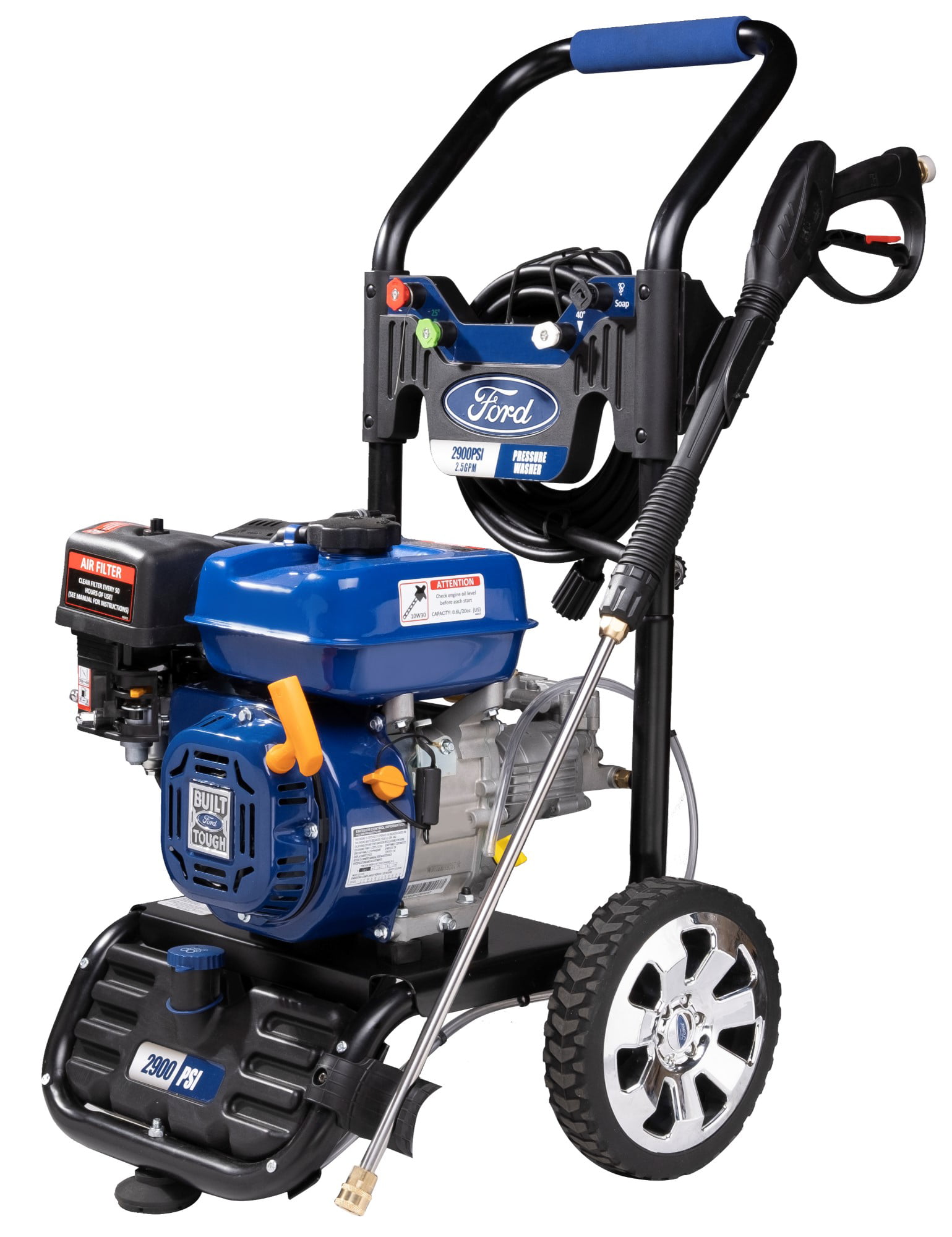 Ford FPWG2900H Gas Powered Pressure Washer - 2900 PSI and 2.5 GPM - CARB Compliant