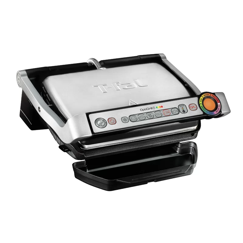 T-Fal GC712D54 OptiGrill + Grill with Automatic Sensor Cooking. Multicolor