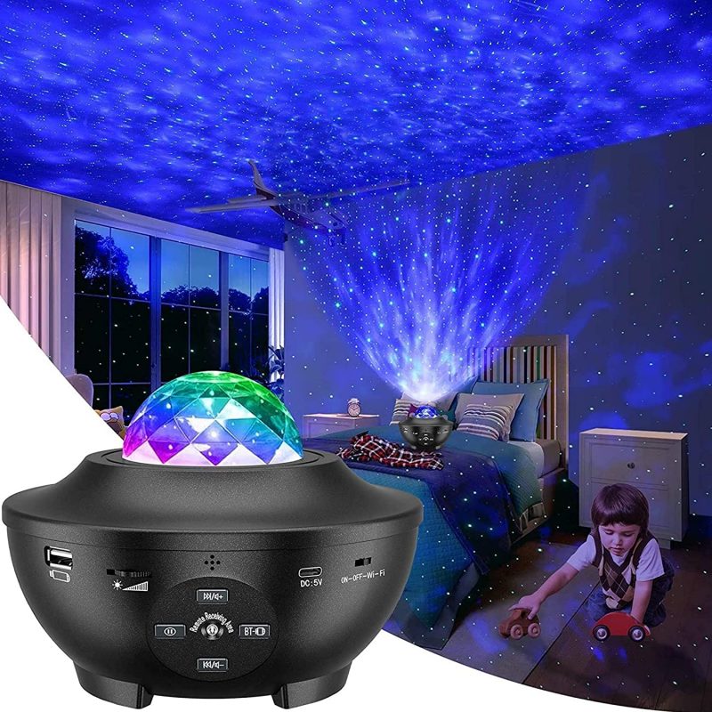 Galaxy Projector. Star Projector 3 in 1 Night Light Projector w/LED Cloud