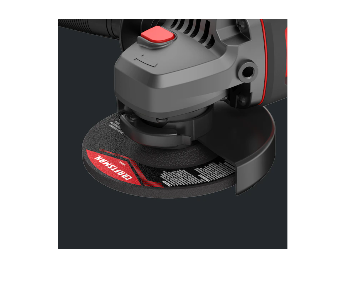 CRAFTSMAN CMCG400B V20 4.5-in 20-Volt Max Trigger Switch Cordless Angle Grinder