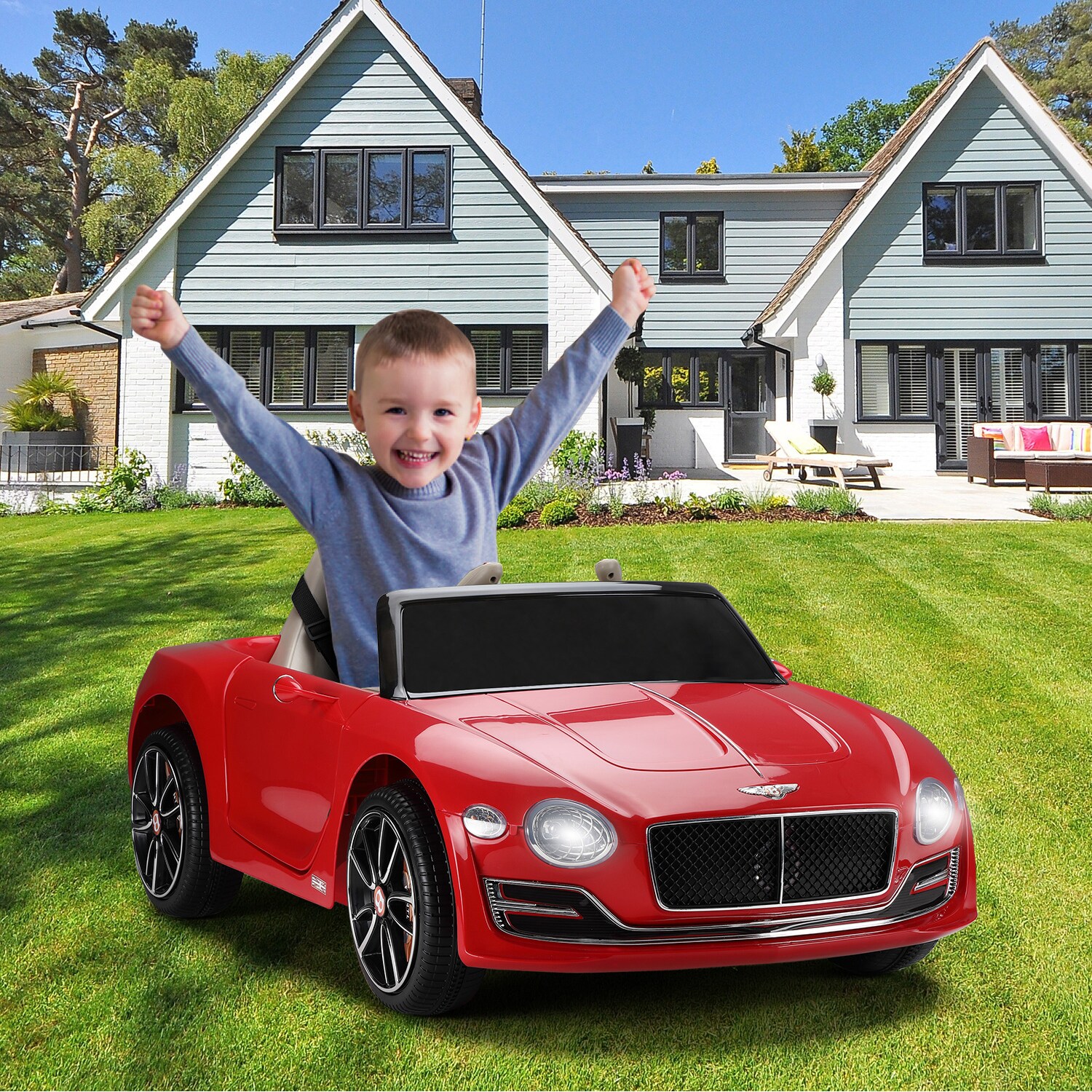 Jaxpety 6-volt Remote-control Car (Battery & Charger Included)