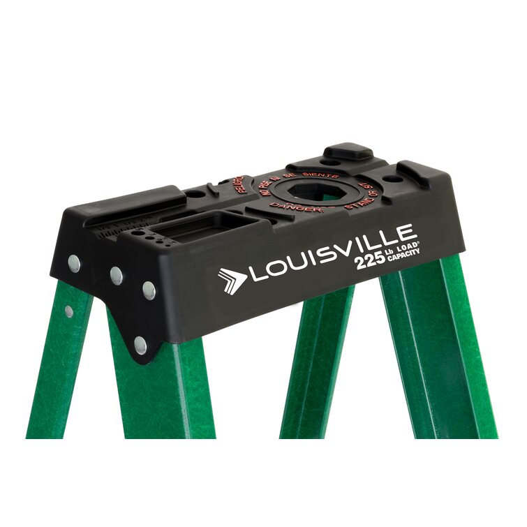 Louisville Ladder. 8 Ft. Fiberglass Step Ladder. Type I. 250 Lb Load Capacity. Fs2008