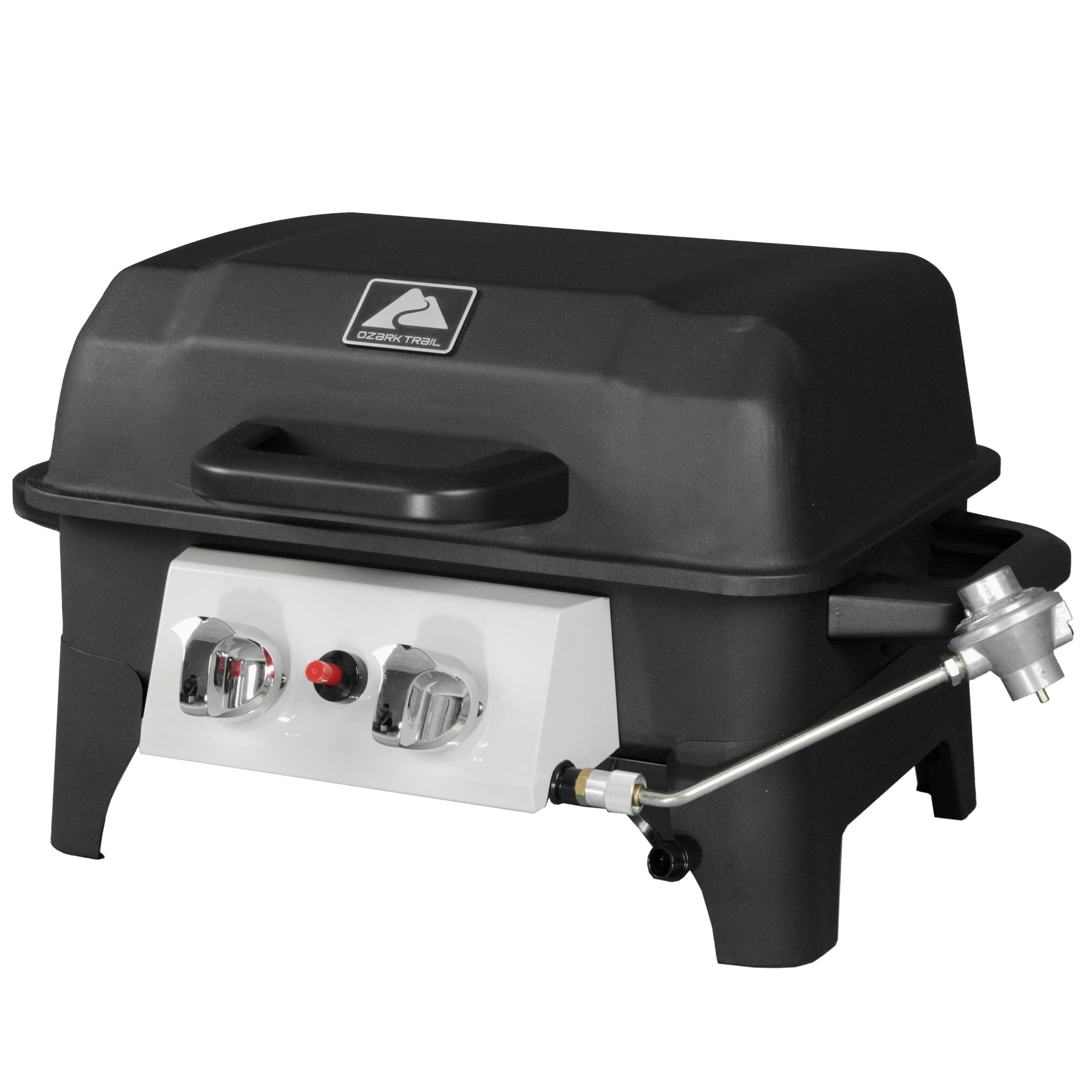 Ozark Trail 2 Burner Portable Propane Gas Grill. GBT2226W. Black