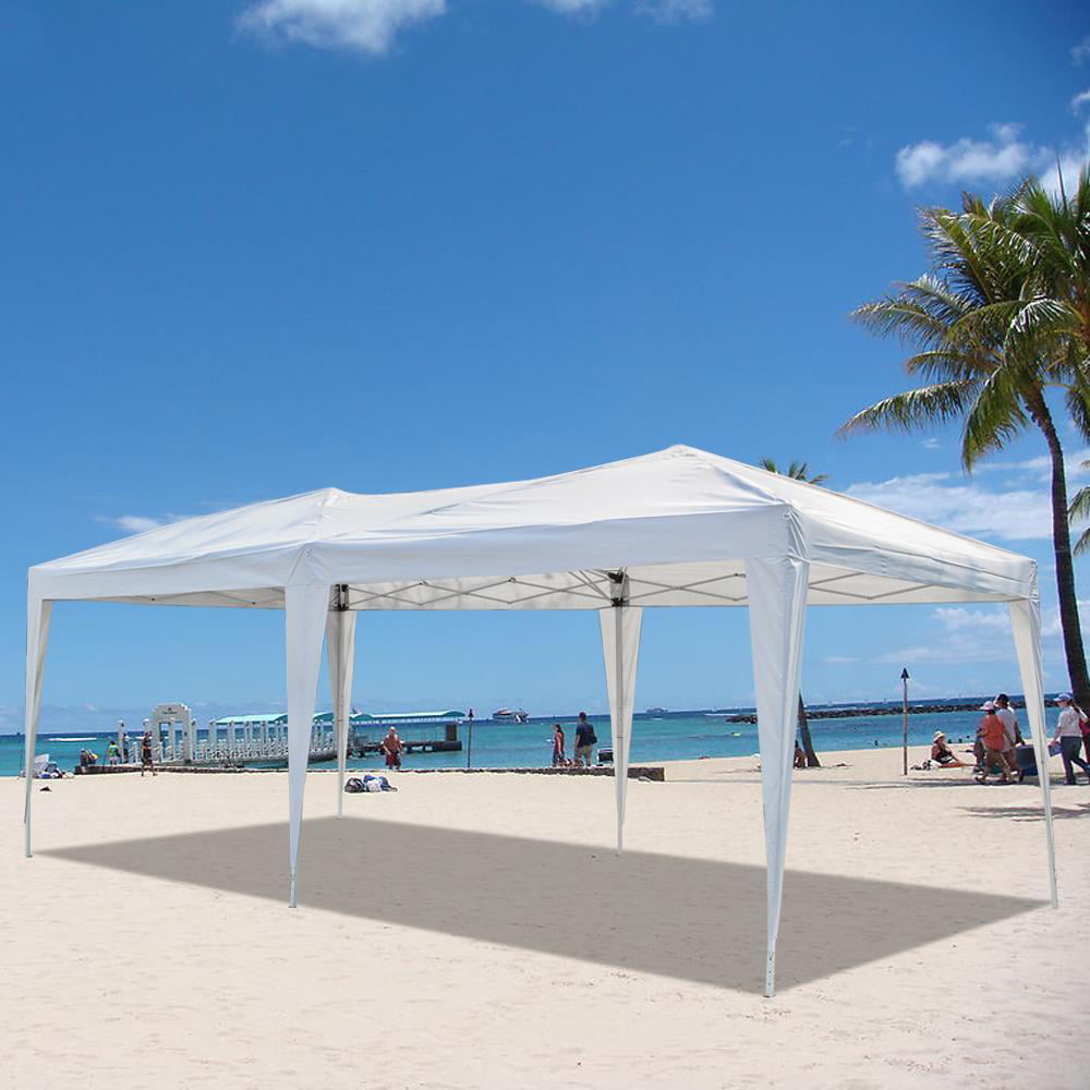 Ktaxon 10-x20′ Easy Pop Up Wedding Party Tent Folding Gazebo Beach Canopy W/Carry Bag