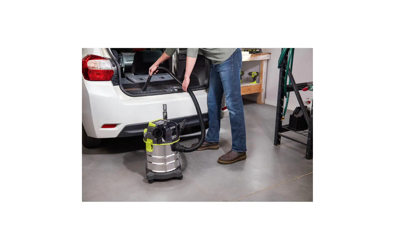 RYOBI ONE+ 18V Cordless 4.75 Gallon Wet/Dry Vacuum (Tool Only)