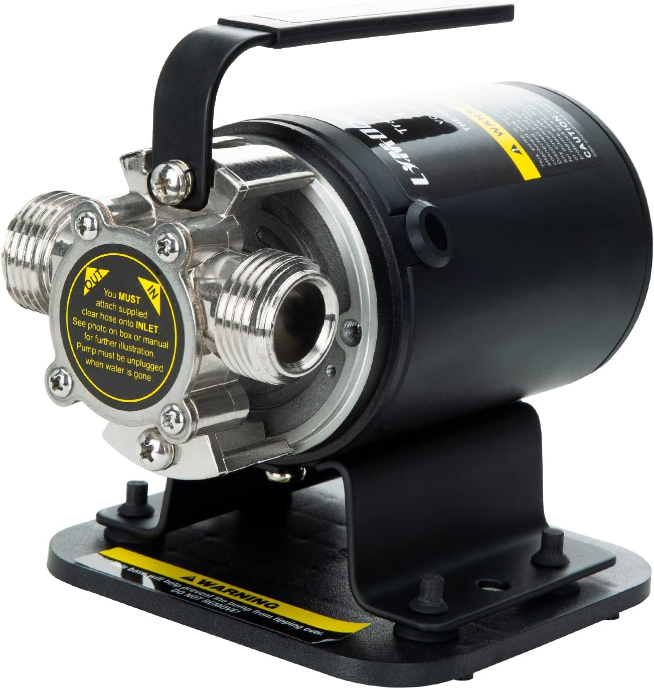 Limodot Water Transfer Pump. 115V/60HZ Portable Self-Priming Electric Utility Pump. 1/8” Low Suction with Suction Strainer Attachment. Idea for Bath Tub. Rain Barrel. Water Beds. Aquariums