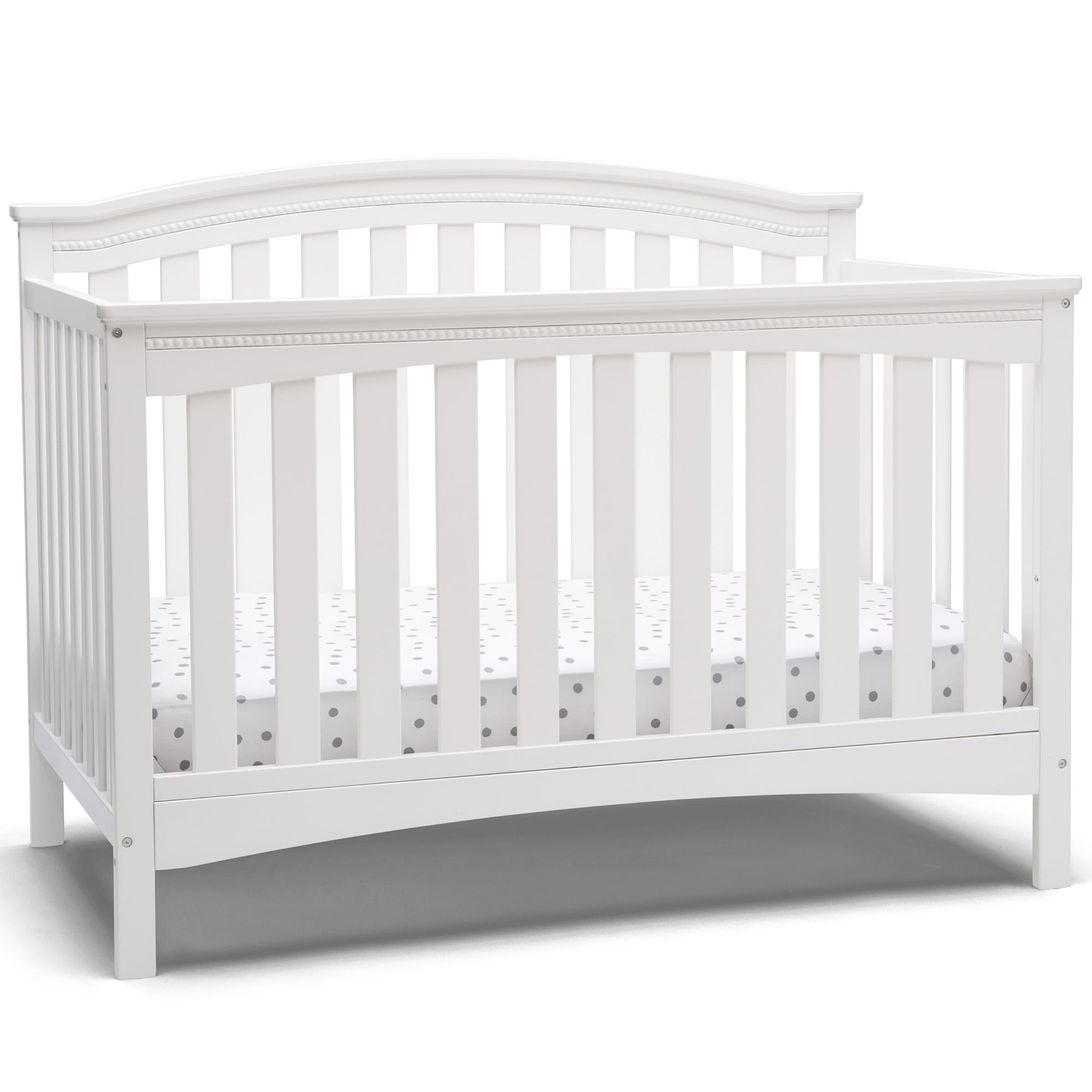 Delta Children Waverly 6-in-1 Convertible Baby Crib. Bianca White