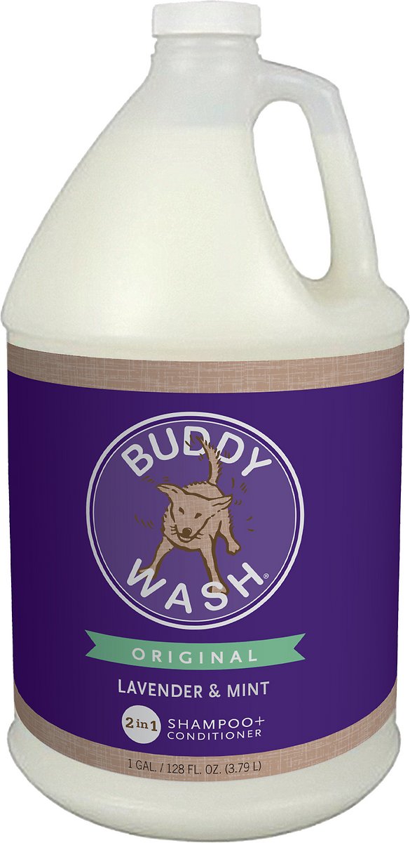 Buddy Wash Original Lavender & Mint Dog Shampoo & Conditioner (1-gal bottle)