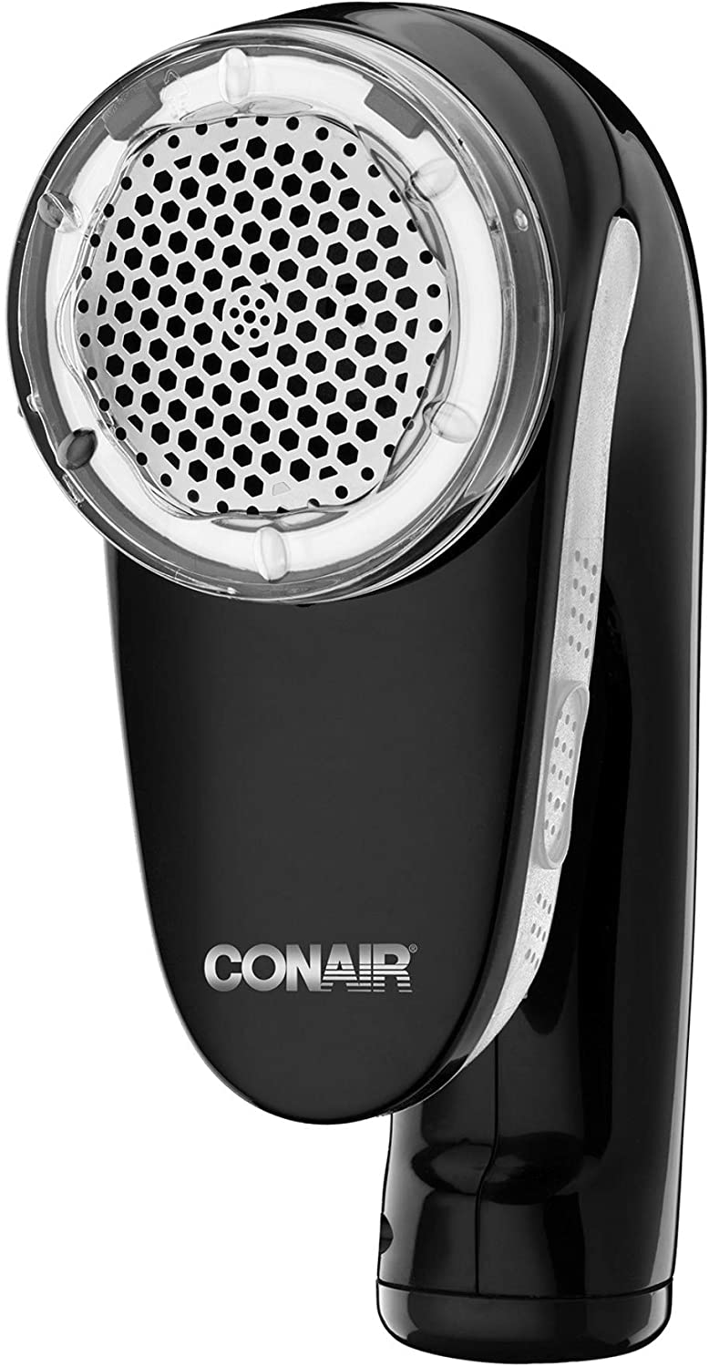 Conair Fabric Shaver - Fuzz Remover. Lint Remover. Rechargeable Fabric Shaver. Black