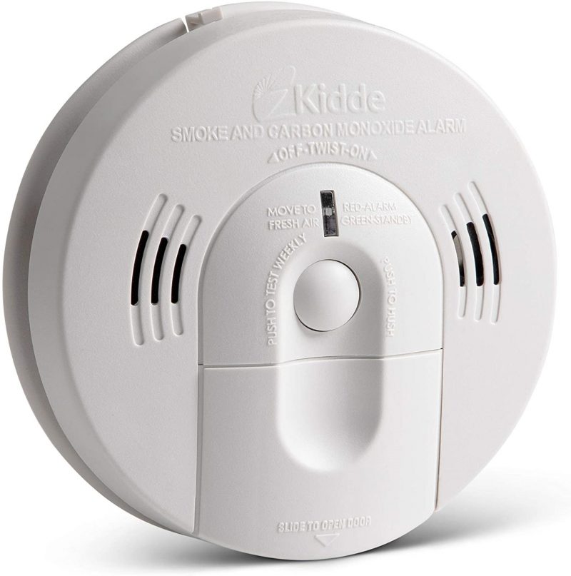 Kidde Combination Carbon Monoxide & Smoke Alarm. Battery Powered. Voice Alert