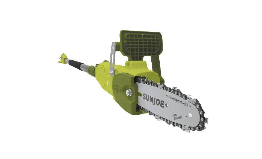 Sun Joe SWJ806E 2-in-1 8 in. 8 amp Electric Convertible Pole Chain Saw
