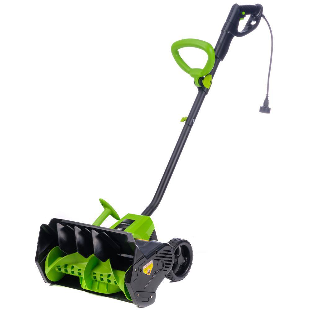 Earthwise SN70016-21 16 in. 12 Amp 120-Volt Single-Stage Corded Electric Snow Thrower