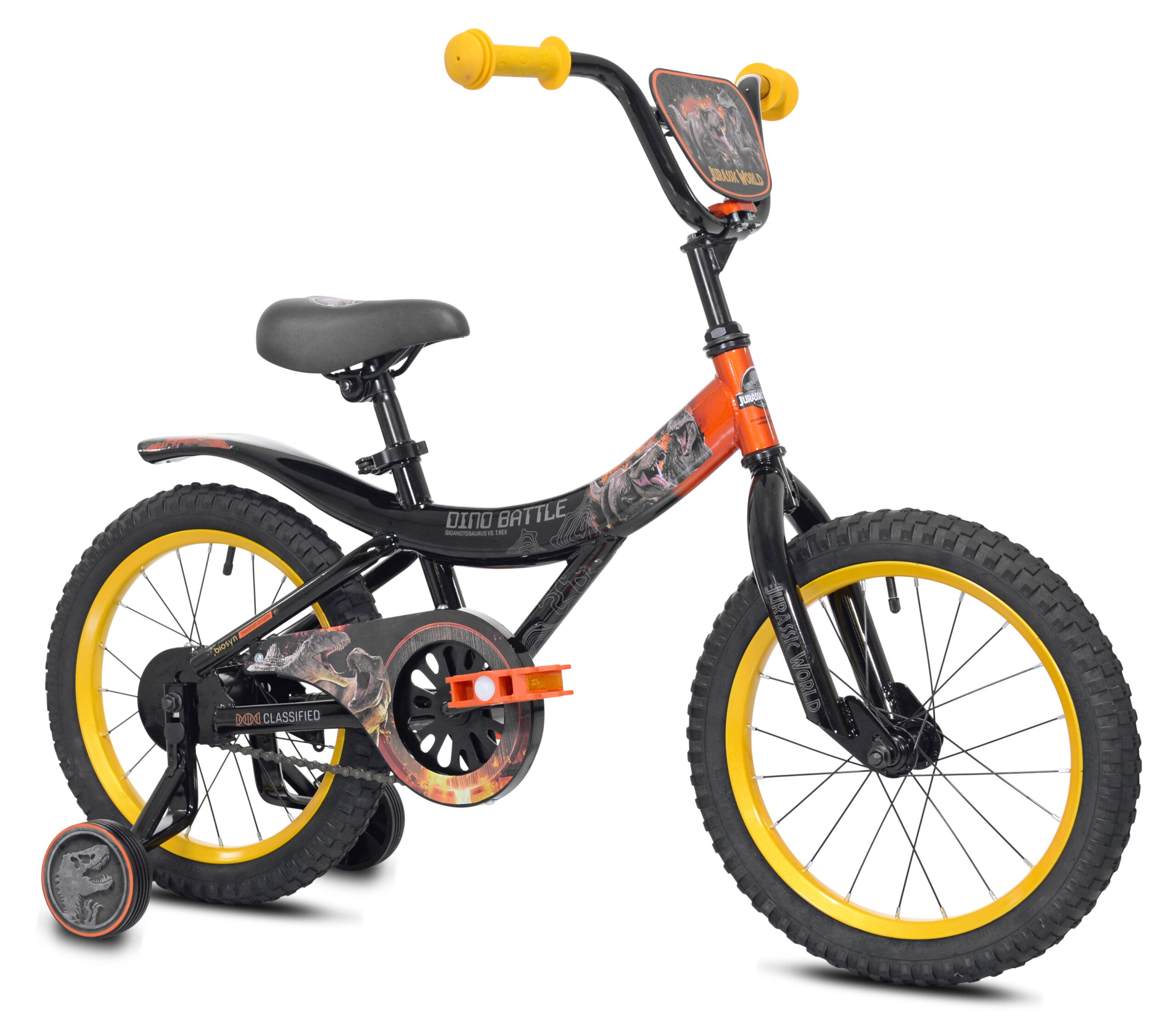 Jurassic World™ 16″ Dino Battle Boys Bicycle. Black