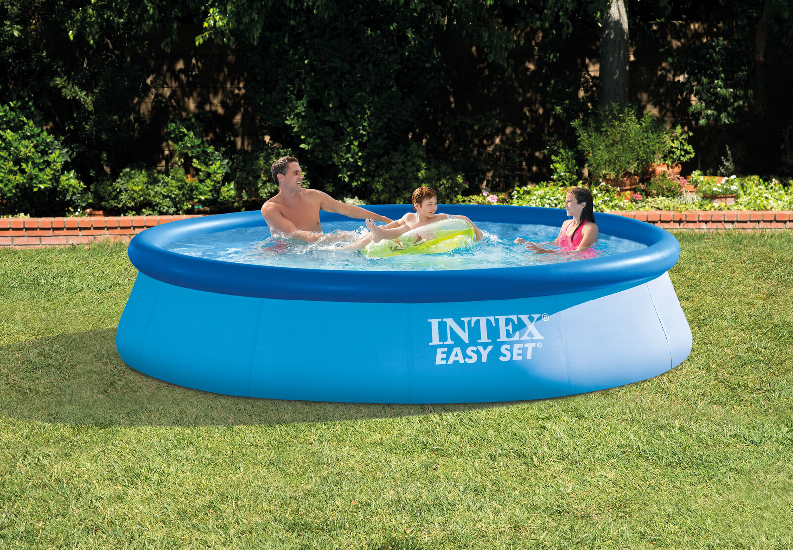 Intex 12′ x 30″ Easy Set Above Ground Swimming Pool & Filter Pump 28131EH